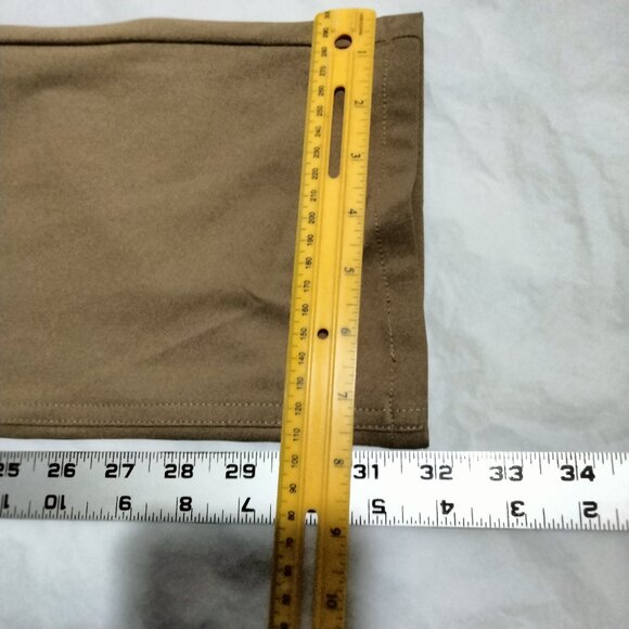 LEVIS Men 511 Slim Tech Pants High Stretch Quick Dry UPF50+ Tan 36x32 - Picture 3 of 6